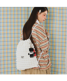 [INT] Quilting gym sack string bag _ Ivory
