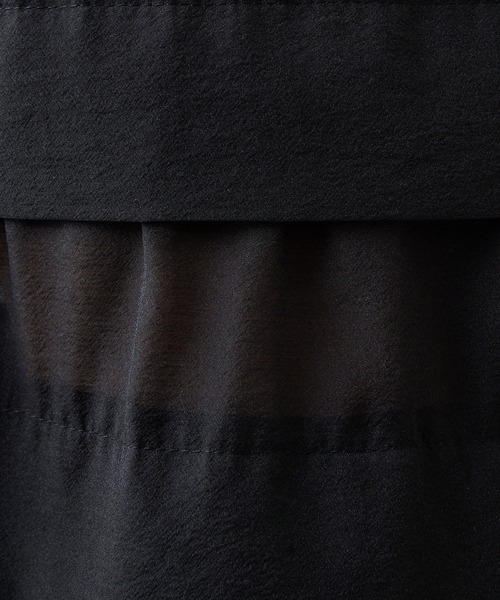 Whim Gazette（ウィムガゼット）の「オーガンジーマーメイドスカート4（スカート・レディース・ブラック・36/38）」の11枚目の写真