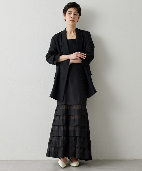 Whim Gazette(ウィムガゼット)の「オーガンジーマーメイドスカート4(スカート・レディース・ブラック・36/38)」の20枚目の写真