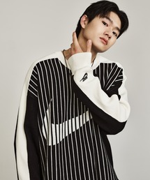 NIKE | ナイキ スポーツウェア クラブ メンズ ジャージー セーター / Nike Sportswear Club Men's Jersey Sweater II1197-010 Black(ニット/セーター)