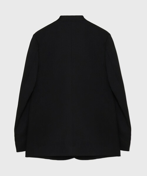 BLACK FORMAL NO COLLAR JACKET（ノーカラージャケット）｜CINOH（チノ