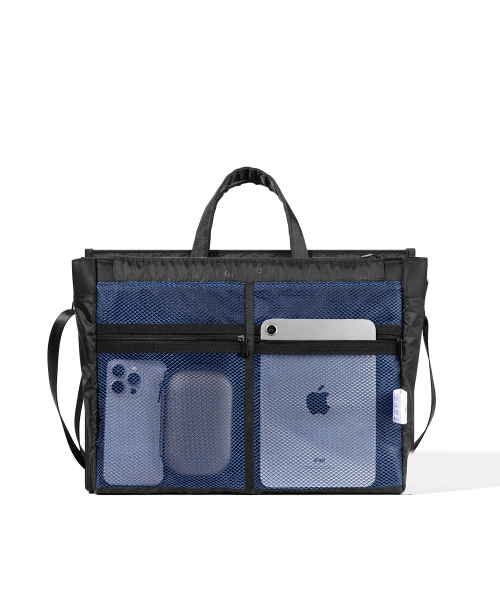 QUALPACK（クアルパック）の「エッセンシャルトートバッグ344（トートバッグ・メンズ・ブラック・FREE）」の5枚目の写真