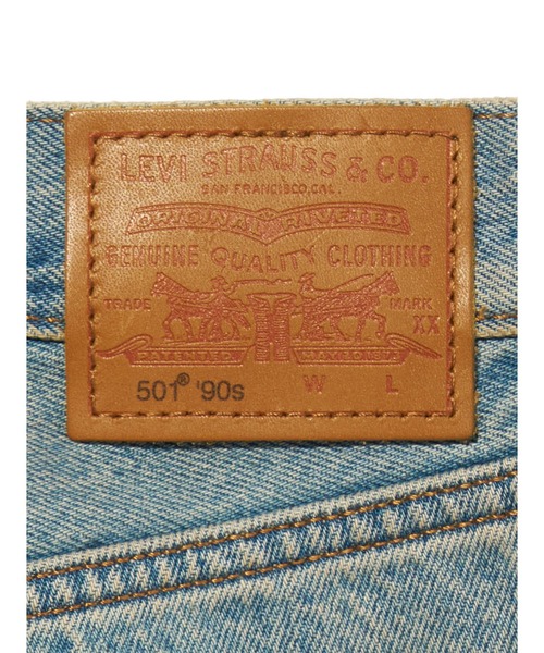 Levi's（リーバイス）の「Levi's/リーバイス 501(R)90S ジーンズ ミディアムインディゴ（デニムパンツ・レディース・インディゴブルー・23inch/24inch/25inch/26inch/27inch/28inch）」の5枚目の写真
