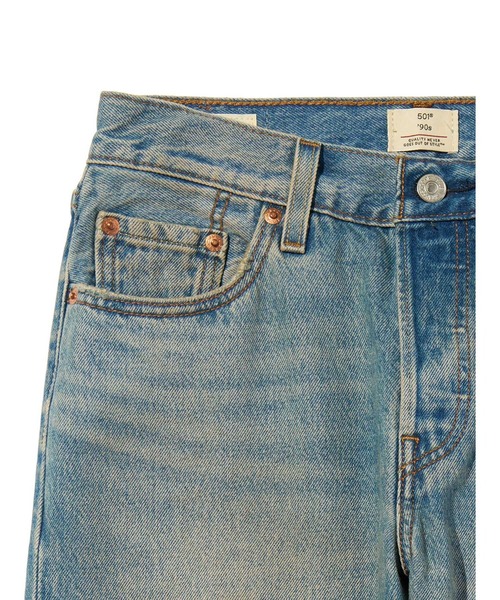 Levi's（リーバイス）の「Levi's/リーバイス 501(R)90S ジーンズ ミディアムインディゴ（デニムパンツ・レディース・インディゴブルー・23inch/24inch/25inch/26inch/27inch/28inch）」の10枚目の写真