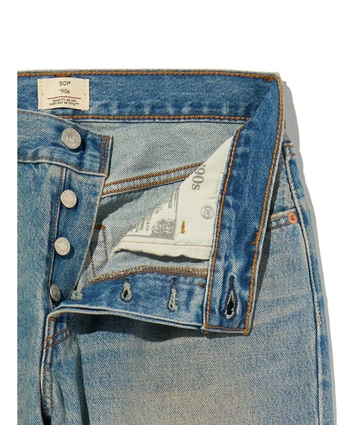 Levi's（リーバイス）の「Levi's/リーバイス 501(R)90S ジーンズ ミディアムインディゴ（デニムパンツ・レディース・インディゴブルー・23inch/24inch/25inch/26inch/27inch/28inch）」の9枚目の写真