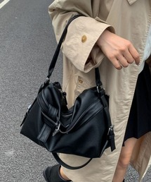 合皮ハンドバッグ