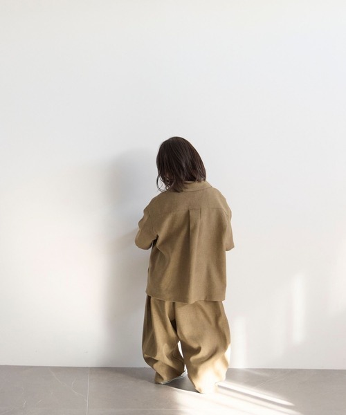 LOWRYS FARM（ローリーズファーム）の「ホップサックイージーパンツ　603587（その他パンツ・キッズ・ブラウン/ベージュ/チャコールグレー・150cm/140cm/130cm/120cm/110cm）」の6枚目の写真