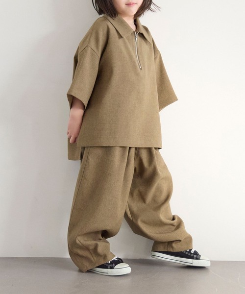 LOWRYS FARM（ローリーズファーム）の「ホップサックイージーパンツ　603587（その他パンツ・キッズ・ブラウン/ベージュ/チャコールグレー・150cm/140cm/130cm/120cm/110cm）」の8枚目の写真