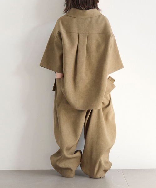 LOWRYS FARM（ローリーズファーム）の「ホップサックイージーパンツ　603587（その他パンツ・キッズ・ブラウン/ベージュ/チャコールグレー・150cm/140cm/130cm/120cm/110cm）」の9枚目の写真