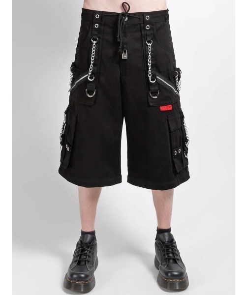 TRIPP nyc（トリップニューヨークシティ）の「【TRIPP nyc】FUR-TASTIC SUPER PANT[AF7176M] / 【トリップ ニューヨーク】ボンテージストラップファーワイドパンツ（その他パンツ・メンズ・ブラック・XS/XXS）」の6枚目の写真