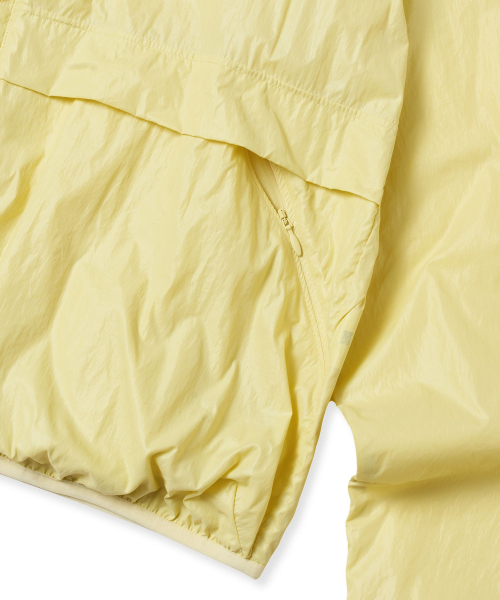 BROWNBREATH(ブラウンブレス)の「W TAG PACKABLE WINDBREAKER - LEMON(ナイロンジャケット・レディース・その他・S/M)」の6枚目の写真
