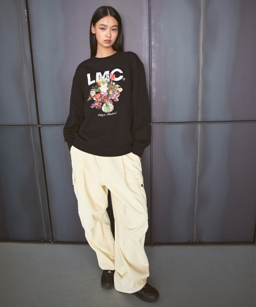 LMCの「FLOWER VASE SWEATSHIRT black(スウェット・レディース・その他・S/M/L/XL)」の2枚目の写真