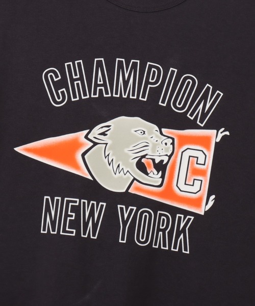 Champion(チャンピオン)の「【Champion/チャンピオン】メンズ メンズカジュアル ショートスリーブTシャツ(Tシャツ/カットソー・メンズ・ライトブラウン/ブラック系その他/その他35/ブルー系その他・X-LARGE/LARGE/MEDIUM)」の15枚目の写真