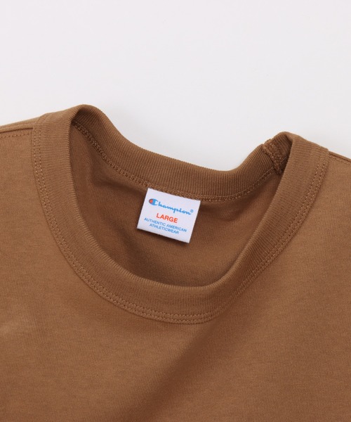 Champion(チャンピオン)の「【Champion/チャンピオン】メンズ メンズカジュアル ショートスリーブTシャツ(Tシャツ/カットソー・メンズ・ライトブラウン/ブラック系その他/その他35/ブルー系その他・X-LARGE/LARGE/MEDIUM)」の20枚目の写真