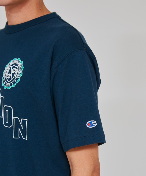 Champion(チャンピオン)の「【Champion/チャンピオン】メンズ メンズカジュアル ショートスリーブTシャツ(Tシャツ/カットソー・メンズ・ライトブラウン/ブラック系その他/その他35/ブルー系その他・X-LARGE/LARGE/MEDIUM)」の9枚目の写真