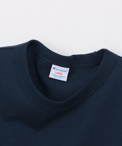 Champion(チャンピオン)の「【Champion/チャンピオン】メンズ メンズカジュアル ショートスリーブTシャツ(Tシャツ/カットソー・メンズ・ライトブラウン/ブラック系その他/その他35/ブルー系その他・X-LARGE/LARGE/MEDIUM)」の14枚目の写真