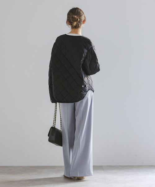 TATRAS(タトラス)の「《WEB・東武池袋店 限定展開》TATRAS/タトラス LARISSA(ラリッサ)(ダウンジャケット/コート・レディース・ライトグレー/ブラック・SMALL/MEDIUM)」の10枚目の写真