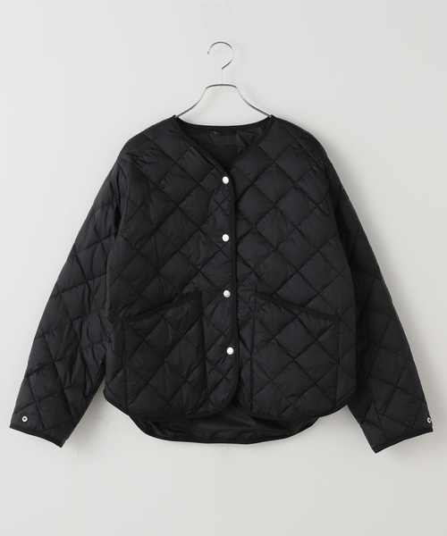 TATRAS(タトラス)の「《WEB・東武池袋店 限定展開》TATRAS/タトラス LARISSA(ラリッサ)(ダウンジャケット/コート・レディース・ライトグレー/ブラック・SMALL/MEDIUM)」の11枚目の写真