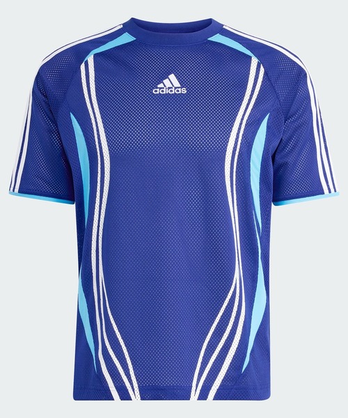adidas Originals(アディダスオリジナルス)の「【adidas】TG MESH JERSEY サッカー日本代表 応援 W杯 ワールドカップ(Tシャツ/カットソー・レディース・ブルー・2XL/M/XL/L/S)」の8枚目の写真