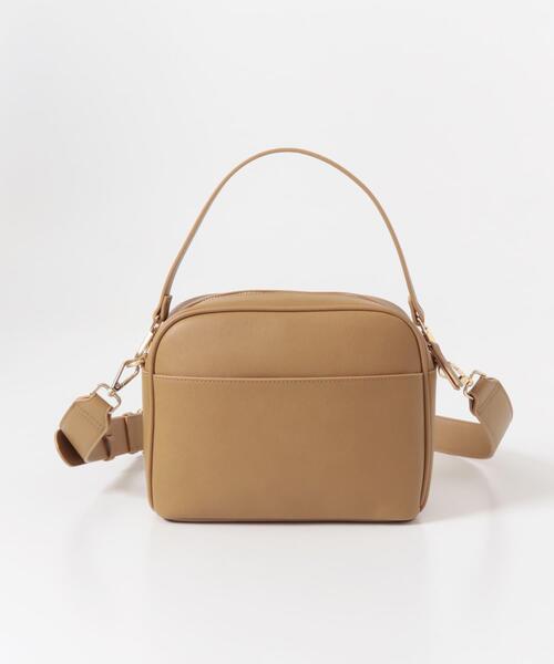 URBAN RESEARCH DOORS（アーバンリサーチドアーズ）の「2WAYスクエアショルダーバッグ（ショルダーバッグ・レディース・ブラック/ベージュ系その他・ONE）」の12枚目の写真
