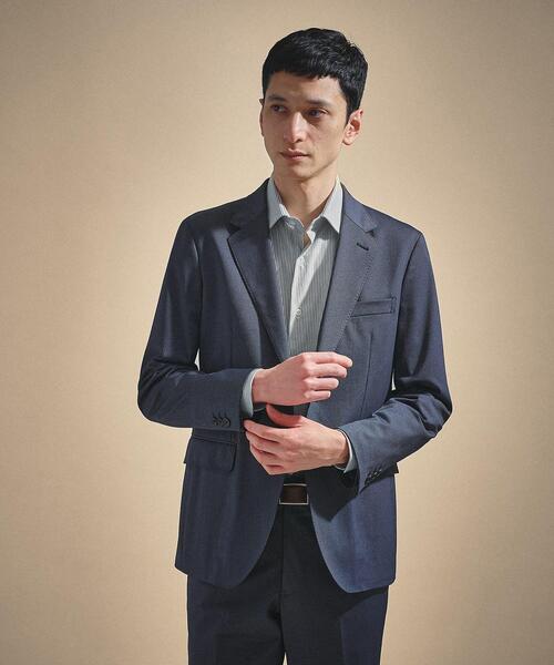 TAKEO KIKUCHI（タケオキクチ）の「None Of Stress ライト ジャケット（テーラードジャケット・メンズ・ネイビー/サンドベージュ/ブルー系その他・01/02/03/04）」の3枚目の写真