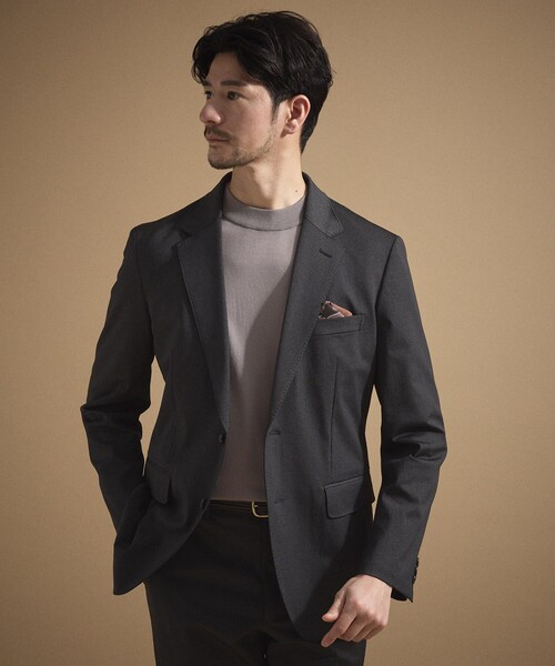 TAKEO KIKUCHI（タケオキクチ）の「None Of Stress ライト ジャケット（テーラードジャケット・メンズ・ネイビー/サンドベージュ/ブルー系その他・01/02/03/04）」の18枚目の写真