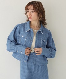 CLEIO（クレイオ）の「【CLEIO】セットアップデニムジャケット SET-UP DENIM JACKET（デニムジャケット）」