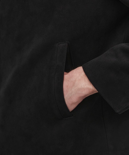 数量限定】LEATHER TEX SUEDE HARRINGTON JACKET（ブルゾン）｜UNITED