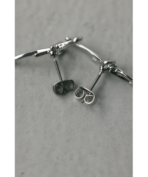 STYLEMIXER（スタイルミキサー）の「リボンピアス（ピアス（両耳用）・レディース・ゴールド/シルバー・FREE）」の7枚目の写真