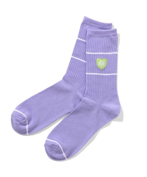algy（アルジー）の「カラフルハイクルーソックス（ソックス/靴下・キッズ・オフホワイト/ラベンダー/ピンク/ブラック・24/21）」の14枚目の写真