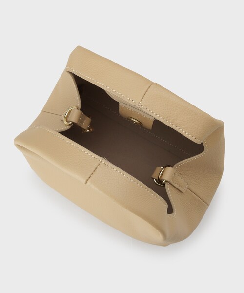 UNTITLED（アンタイトル）の「【MROSE】2WAYモダンレザーバッグ（ショルダーバッグ・レディース・ベージュ/ピンク・00）」の7枚目の写真