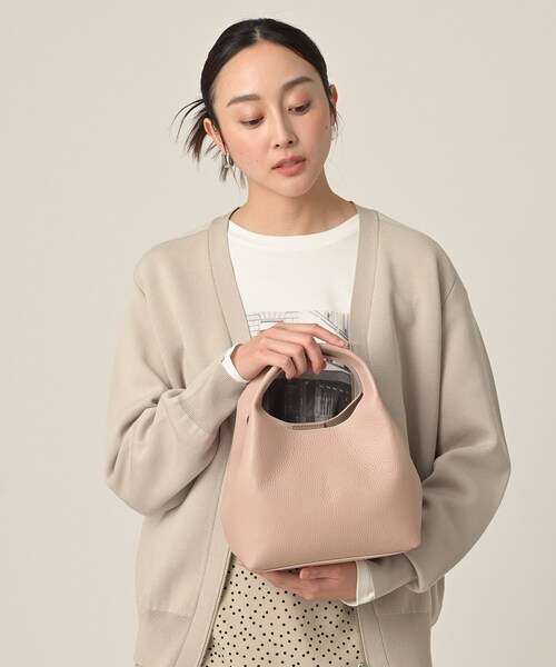 UNTITLED（アンタイトル）の「【MROSE】2WAYモダンレザーバッグ（ショルダーバッグ・レディース・ベージュ/ピンク・00）」の16枚目の写真