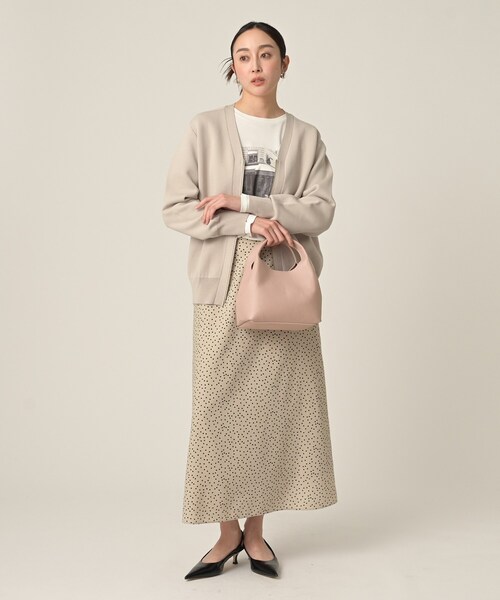 UNTITLED（アンタイトル）の「【MROSE】2WAYモダンレザーバッグ（ショルダーバッグ・レディース・ベージュ/ピンク・00）」の18枚目の写真