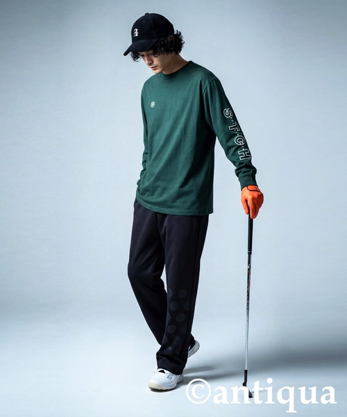 antiqua(アンティカ)の「【STCH】ロゴ ロンT(Tシャツ/カットソー・レディース・ホワイト/グリーン/ブラック/ブラウン系その他・ONESIZE)」の8枚目の写真