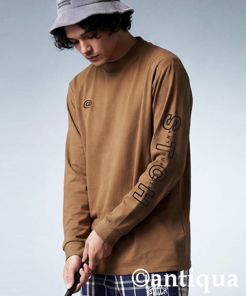 antiqua(アンティカ)の「【STCH】ロゴ ロンT(Tシャツ/カットソー・レディース・ホワイト/グリーン/ブラック/ブラウン系その他・ONESIZE)」の12枚目の写真