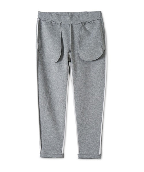 Pacific GOLF CLUB(パシフィックゴルフクラブ)の「DOUBLE KNIT LONG PANTS(スウェットパンツ・メンズ・グレー/ブラック・S/M/XL/L)」の4枚目の写真