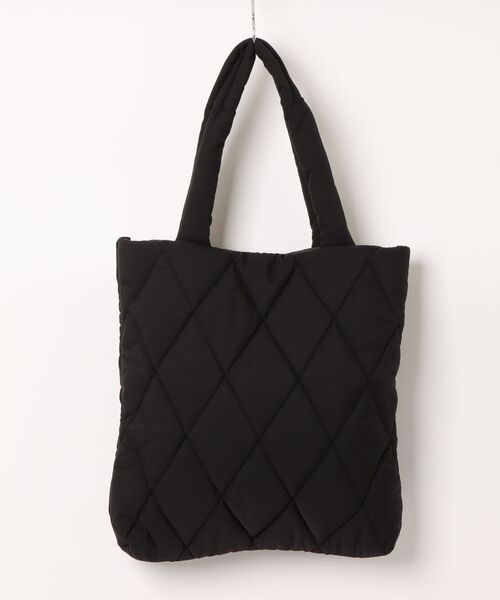 Barbour(バブアー)の「【Barbour】barbour connie quilted tote bag / LBA0553(トートバッグ・レディース・ブラック・FREE)」の2枚目の写真