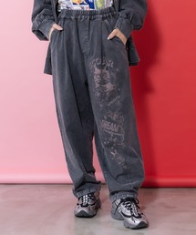 ScoLar | 161604：チョーク風柄コクーンパンツ(その他パンツ)