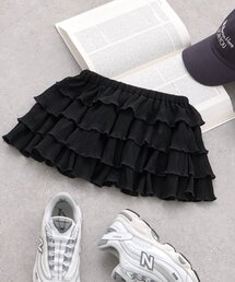 CIAOPANIC TYPY（チャオパニックティピー）の「【KIDS】《新色追加》ふんわりレイヤードティアードミニスカート（スカート）」