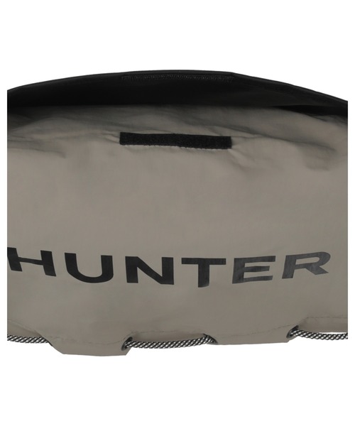 HUNTER(ハンター)の「トラベル マルチファンクション サコッシュ(ボディバッグ/ウエストポーチ・レディース・ブラック/ブラック×グレー・ONE)」の13枚目の写真
