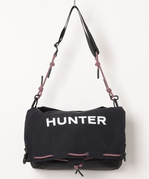 HUNTER(ハンター)の「トラベル マルチファンクション サコッシュ(ボディバッグ/ウエストポーチ・レディース・ブラック/ブラック×グレー・ONE)」の21枚目の写真