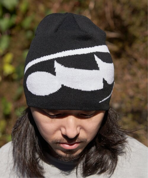 VENCEEXCHANGE（ヴァンスエクスチェンジ）の「モチーフビーニーニット帽（ニットキャップ/ビーニー・メンズ・ピンク/グレー/ブラック/アイボリー・フリー）」の6枚目の写真