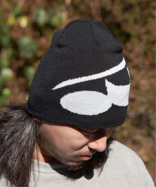 VENCEEXCHANGE（ヴァンスエクスチェンジ）の「モチーフビーニーニット帽（ニットキャップ/ビーニー・メンズ・ピンク/グレー/ブラック/アイボリー・フリー）」の7枚目の写真