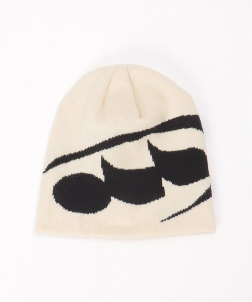 VENCEEXCHANGE（ヴァンスエクスチェンジ）の「モチーフビーニーニット帽（ニットキャップ/ビーニー・メンズ・ピンク/グレー/ブラック/アイボリー・フリー）」の10枚目の写真