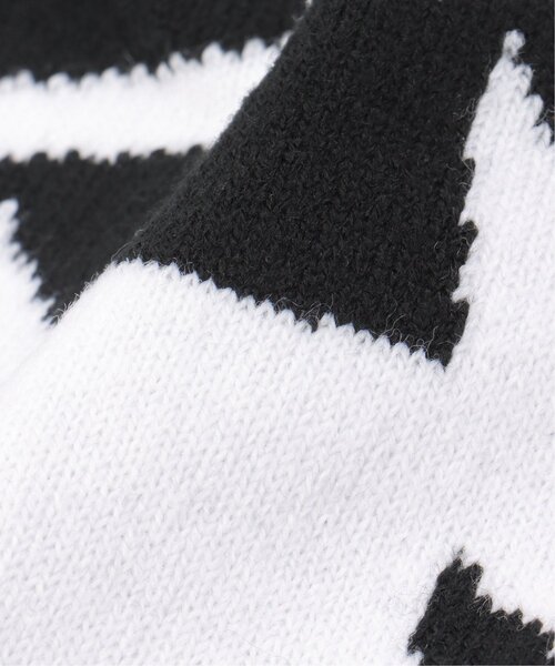 VENCEEXCHANGE（ヴァンスエクスチェンジ）の「モチーフビーニーニット帽（ニットキャップ/ビーニー・メンズ・ピンク/グレー/ブラック/アイボリー・フリー）」の16枚目の写真