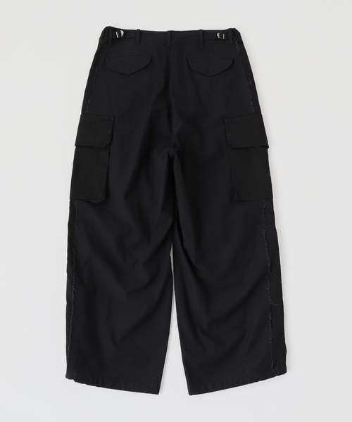 YOKE（ヨーク）の「YOKE / ヨーク Connected Military Pants（カーゴパンツ・メンズ・ブラック・3）」の2枚目の写真
