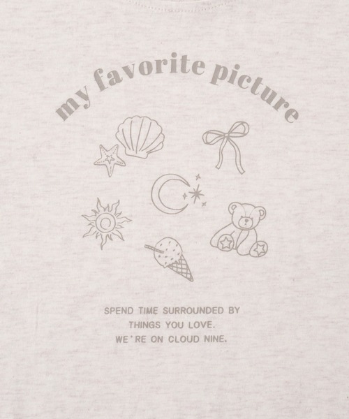PUPPAPUPO(プッパプーポ)の「【接触冷感】 半袖 Tシャツ(Tシャツ/カットソー・キッズ・グレイッシュベージュ/アイボリー/オートミール/イエロー/ホワイト・110/100/90/80)」の19枚目の写真