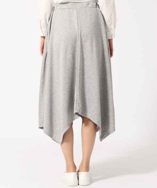 GLOBAL WORK(グローバルワーク)の「スソアシメロングスカート/708542(スカート・レディース・ネイビー/ブラック/グレー・MEDIUM/LARGE)」の7枚目の写真