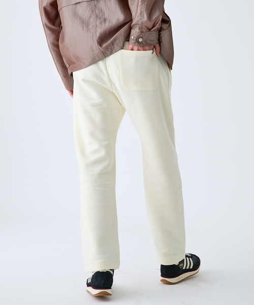 LOOPWHEELER（ループウィラー）の「LOOPWHEELER for LOWERCASE 別注 ライト スウェット パンツ（スウェットパンツ・メンズ・ホワイト系その他/ネイビー/ライトグレー・SMALL/MEDIUM/LARGE/X-LARGE）」の10枚目の写真