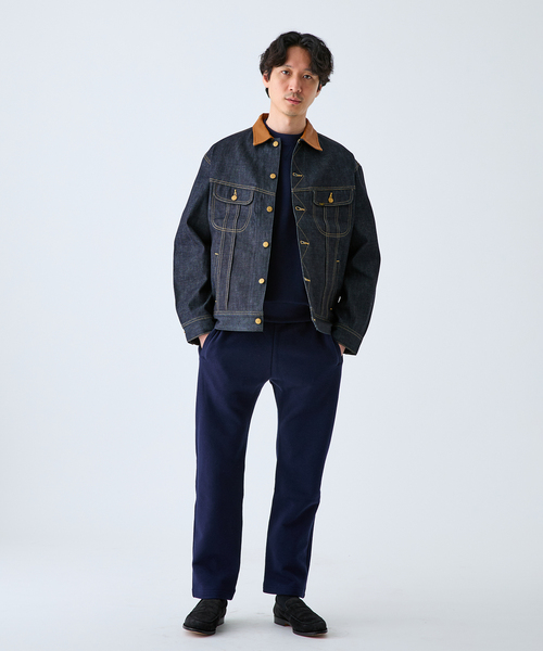 LOOPWHEELER（ループウィラー）の「LOOPWHEELER for LOWERCASE 別注 ライト スウェット パンツ（スウェットパンツ・メンズ・ホワイト系その他/ネイビー/ライトグレー・SMALL/MEDIUM/LARGE/X-LARGE）」の6枚目の写真